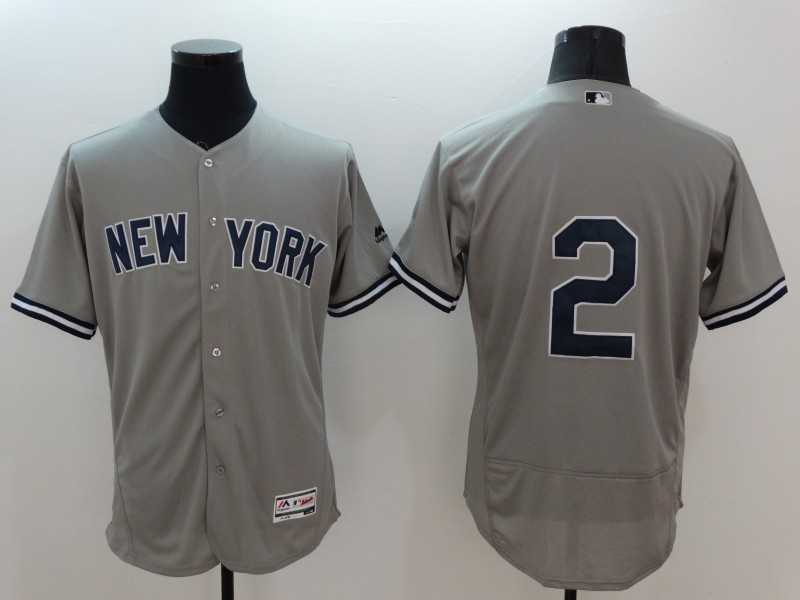 New York Yankees #2 Derek Jeter Gray 2016 Flexbase Authentic Collection Stitched Jersey,We sell and wholesale New York Yankees #2 Derek Jeter Gray 2016 Flexbase Authentic Collection Stitched Jersey on line form chian!